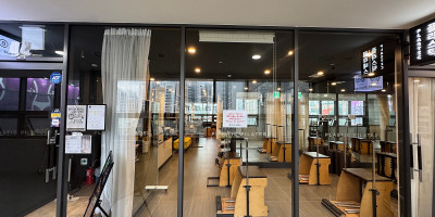 강동 고덕 필라테스 거울 파티션 유리창청소 작업 후기